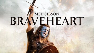 1995 Braveheart Movie Poster 11X17 Mel Gibson William Wallace King