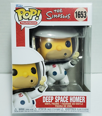 #ad #ad DEEP SPACE HOMER The Simpsons Funko POP TV #1653 Collectible Vinyl Figure NEW $17.95