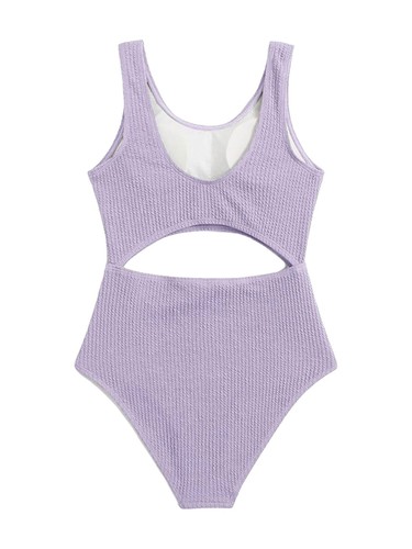 Kids Girl's Jumpsuit Holiday Leotard Workout Rompers Pool Bodysuit Sleeveless - Picture 6 of 33