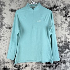 Peter Millar Pullover Women's Size Medium Light Blue Performance Stretch Golf