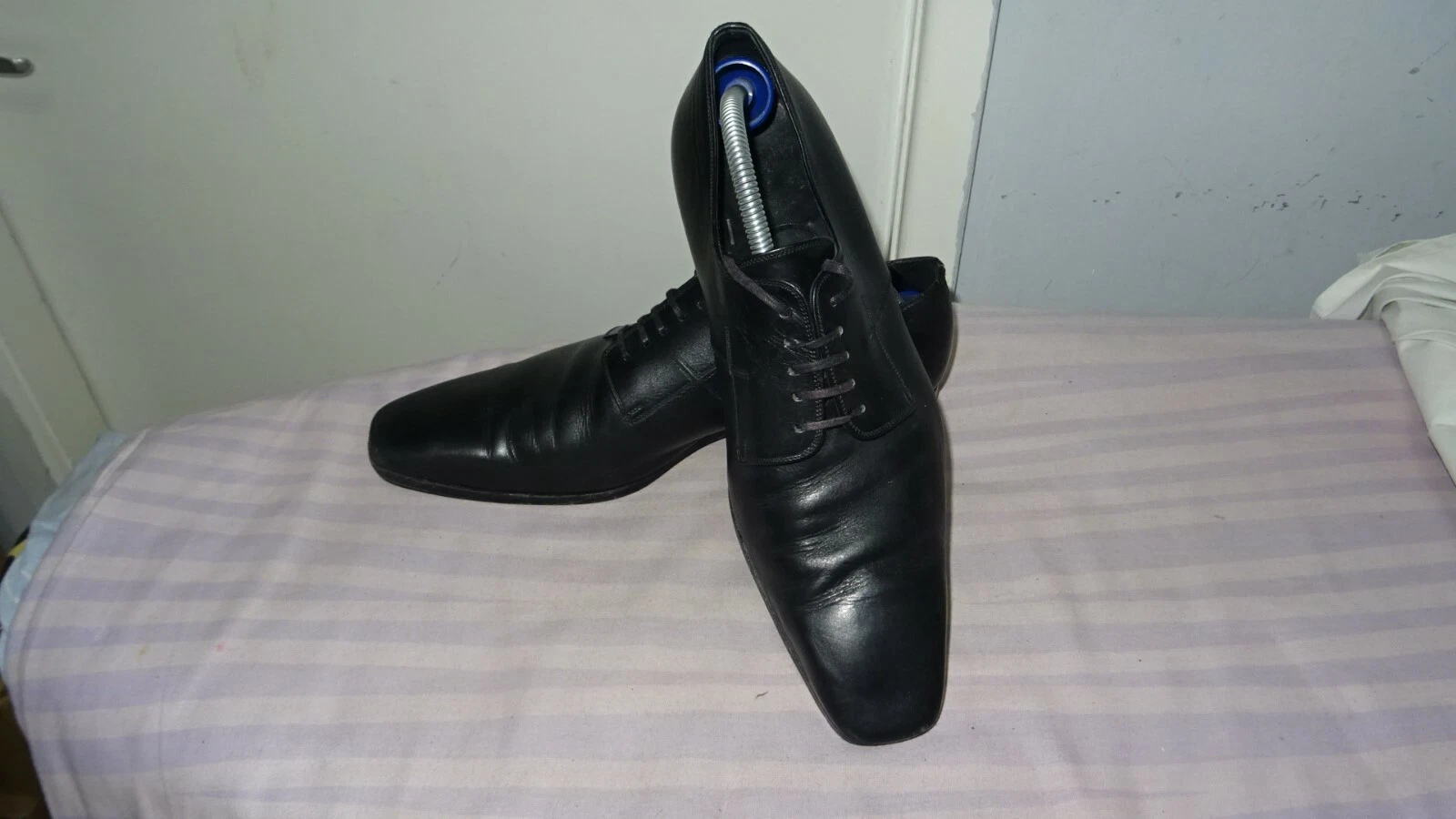 Chaussures en cuir à lacets noir pour hommes Dior fabriquées en Italie Royaume Uni 8,5 États Unis 9,5 EU 42,5