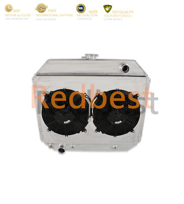 3 ROW ALUMINUM RADIATOR FOR 1966-79 Ford F-100 F-150 F250 F350 PICKUP