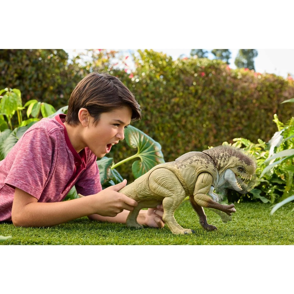 Jurassic World Rebirth Distortus Rex Rumble n Rampage Dinosaur 22in IN ...