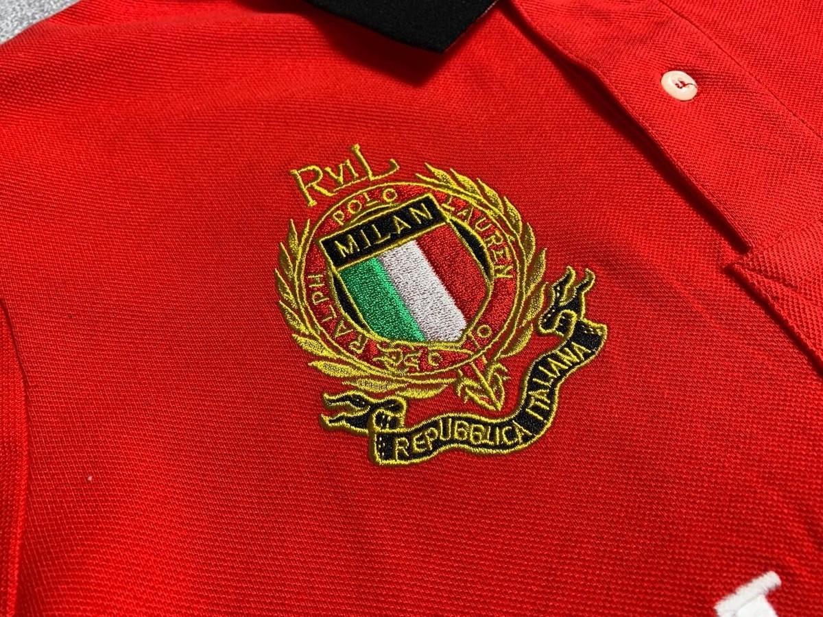 Polo Ralph Lauren Polo T-Shirt Milan Italy #5 Big Pony