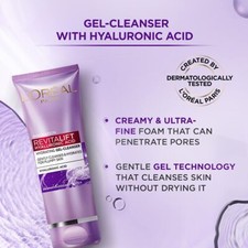 L'Oreal Paris Revitalift Hydrating Gel Cleanser Facewash , 50 ml for women