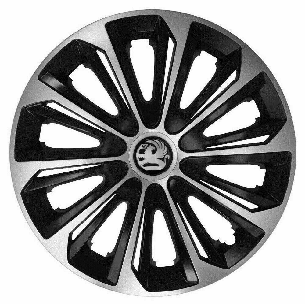16" Wheel trims fit Vauxhall Vivaro Astra Zafira 4 x16 inches black