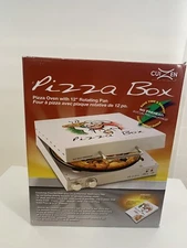 BRAND NEW CuiZen PIZ4012 Pizza Box Oven  Medium White COOKING 12" ROTATING PAN