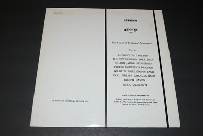 The Sound of Keyboard Instruments~Cabezon~CPE Bach~Haydn~Inner~FAST SHIPPING!