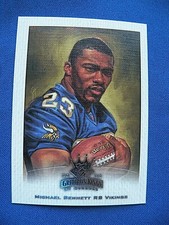 2002 Gridiron Kings Football Michael Bennett Minnesota Vikings #54 NFL
