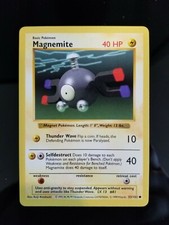 Magnemite 53/102 Shadowless Base Set Pokémon Card LP