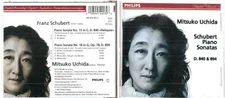 Schubert: Piano Sonatas D. 840 & 894 (CD, Nov-1997, Philips) Nice! #0323AC