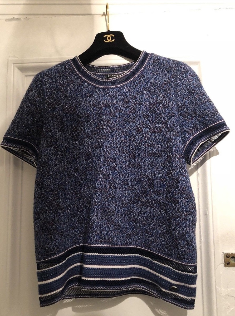 CHANEL 2017 KNIT TOP FR40; US 8; M | eBay
