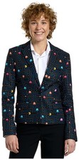 OppoSuits Women's Blazers Madam PAC-MANT