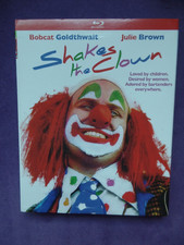 SHAKES THE CLOWN  BLU RAY WITH SLIP COVER LIKE NEW BOBCAT GOLDTHWAIT