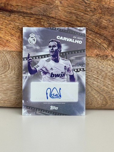 2025-26 Topps Los Blancos Real Madrid Legend Auto Ricardo Carvalho