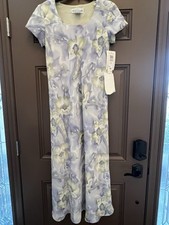 Jessica Howard Lavender Purple Green Floral L...