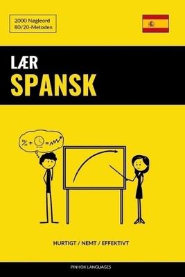 Pinhok Languages Lær Spansk - Hurtigt / Nemt / Effektivt (Paperback)