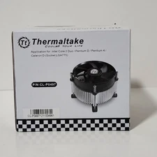 Thermaltake LGA 775 Aluminum Screw Down CPU Cooler with 92mm Fan + Thermal Paste