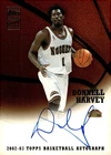 2002-03 Topps #TA-DH Donnell Harvey Autographs