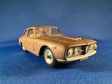 Vintage 1962 Solido Alfa Romeo 2600 - Suspension & Metallic Brown Paint #125