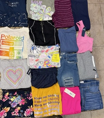 Girls Clothing Lot Size 14 & 16, Cute Colorful Pieces For School! 