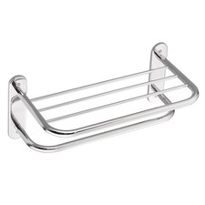 Moen 5207-181CH Donner Commercial 18-Inch Towel Bar with Shelf, Chrome