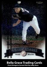 1998 Topps Finest Wilson Alvarez #196 Tampa Bay Devil Rays MLB Baseball