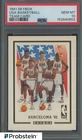 1991 Skybox USA Basketball Team Card Dream Team w/ Michael Jordan HOF PSA 10