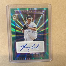 2025 Panini Donruss - Signature Series Riley Cornelio #SG-RCM Laser (AU, RC)