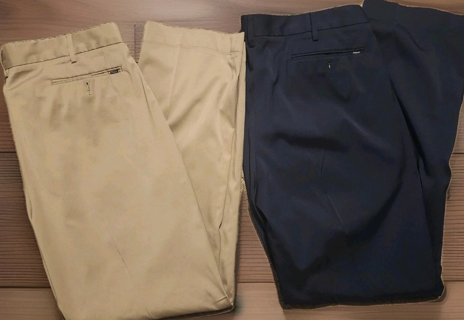 Lot of 2 Polo Ralph Lauren Performance Pants Mens 38x32 Stretch Imported Fabrics