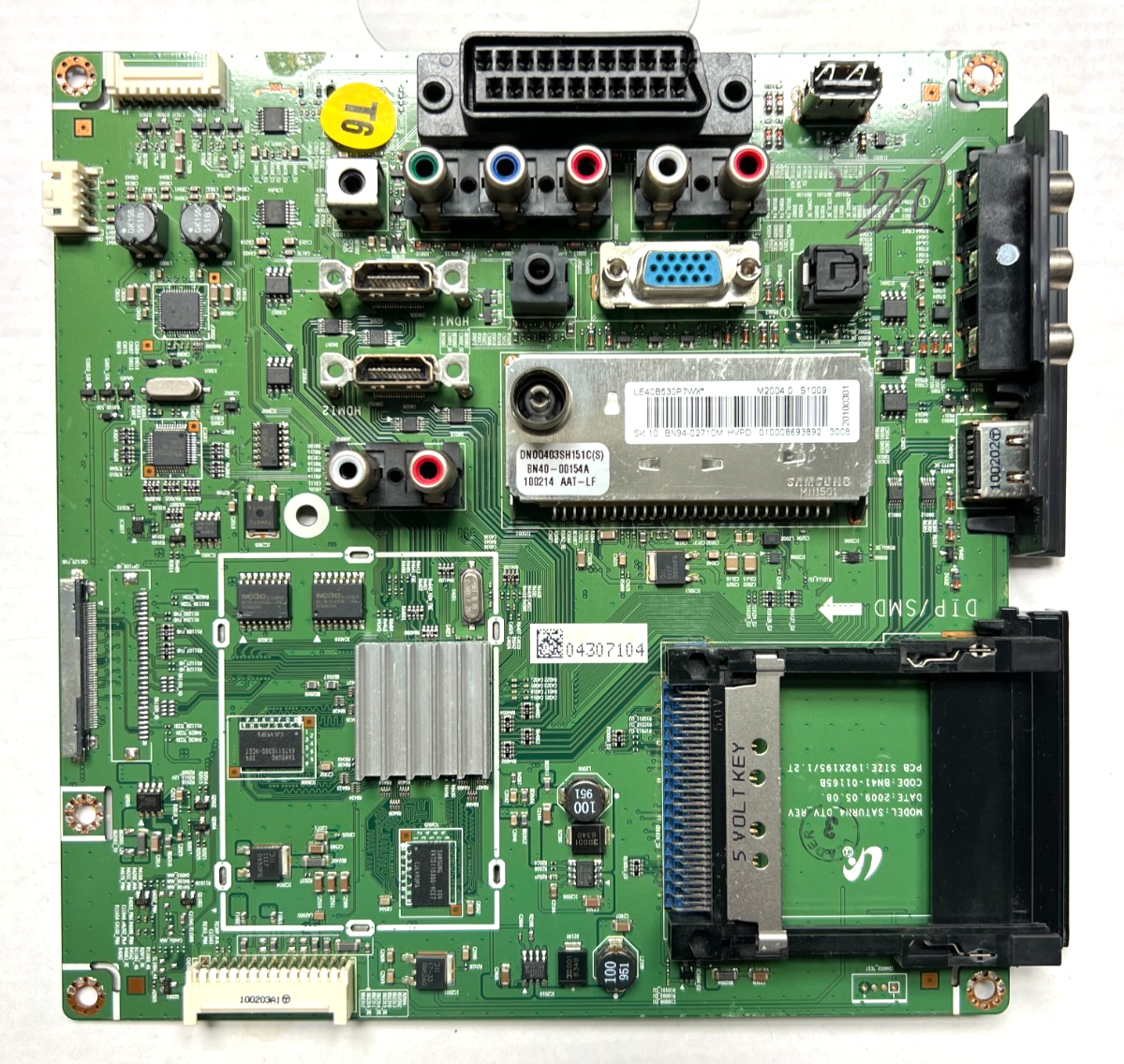 BN94-02710M BN41-01165B MAIN PCB FOR SAMSUNG LE40B530P7WXXU FAST & FREE DEL.