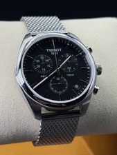 TISSOT PR 100 STAINLESS STEEL CHRONOGRAPH MEN'S WATCH T101.417.11.051.01