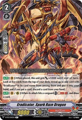 Eradicator, Spark Raze Dragon - V-BT12/043EN - R Nm-Mint, English Vanguard v boo