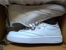 Reebok Club C 85 White/Light Grey Low Top Sne...