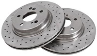 2X A.B.S. Bremsscheibe 17697 FüR Mercedes Sl R129 280 129 059 Amg