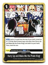 Hurry Up and Make Me the Pirate King! OP14-097 The Azure Sea's Seven Regular