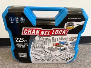225-Piece Ensemble d'outils pour mécanicien professionnel Channellock SAE/Racheting métrique
