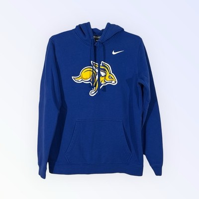 Nike South Dakota State Jackrabbits Blue Hoodie Sweatshirt SDSU MENS MEDIUM