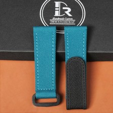 Handmade Canvas hook and loop watch strap for Panerai | Custom Replacement Band