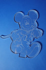 DISNEY Original Cast Member Prop ~ Disney's Mickey Mouse 7.5" Acrylic Sign