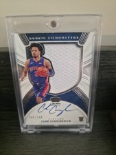 2021-22 Panini Crown Royale Cade Cunningham Auto /199 Detroit Pistons Rookie RC