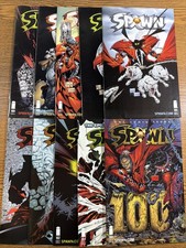 Spawn #100 101 102 103 104 105 106 107 108 109 Image Lot Run Set Mcfarlane VF/NM