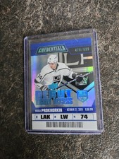 2019-20 Credentials Debut Ticket Access Blue 478/699 Nikolai Prokhorkin