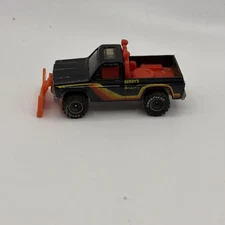 Vintage Hot Wheels Real Riders Black Henry's Hauling Plow Truck Super Scraper