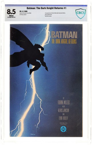 Batman The Dark Knight Returns #1 1st Printing CBCS 8.5 1986 19-260C190-010