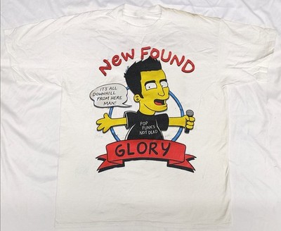 NEW FOUND GLORY Simpsons Cotton Unisex S-4XL T-shirt EN594