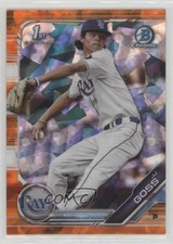 2019 Bowman Chrome Draft Sapphire Orange 15/25 JJ Goss #BDC-61 7c5