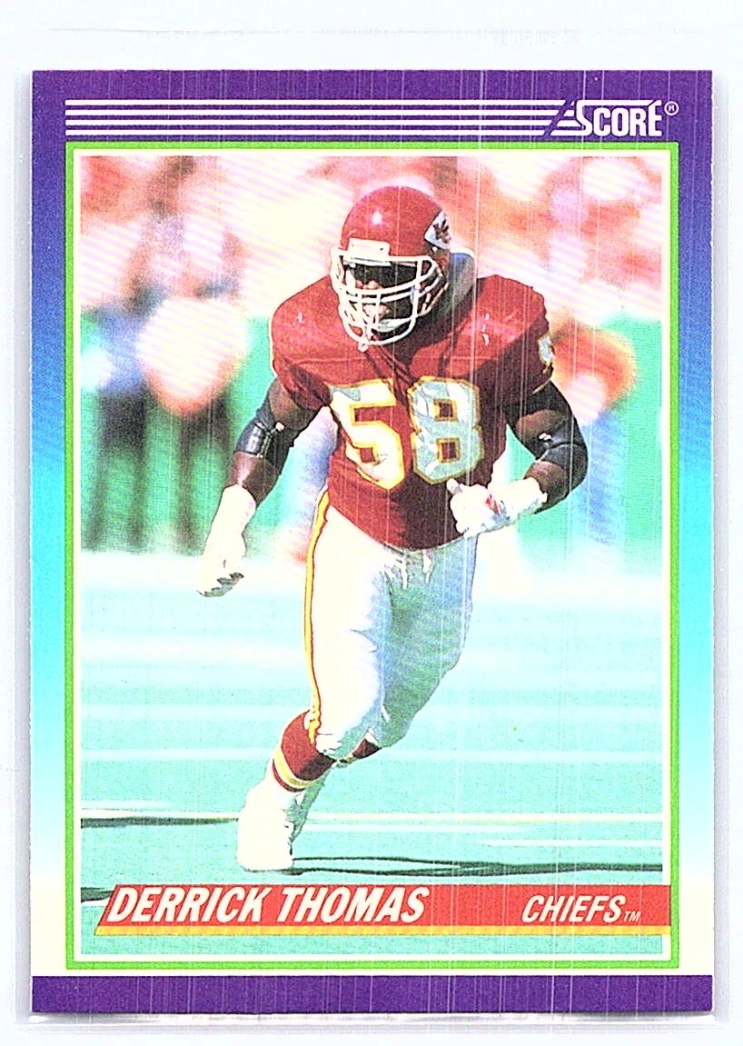 1990 Score #500 Derrick Thomas