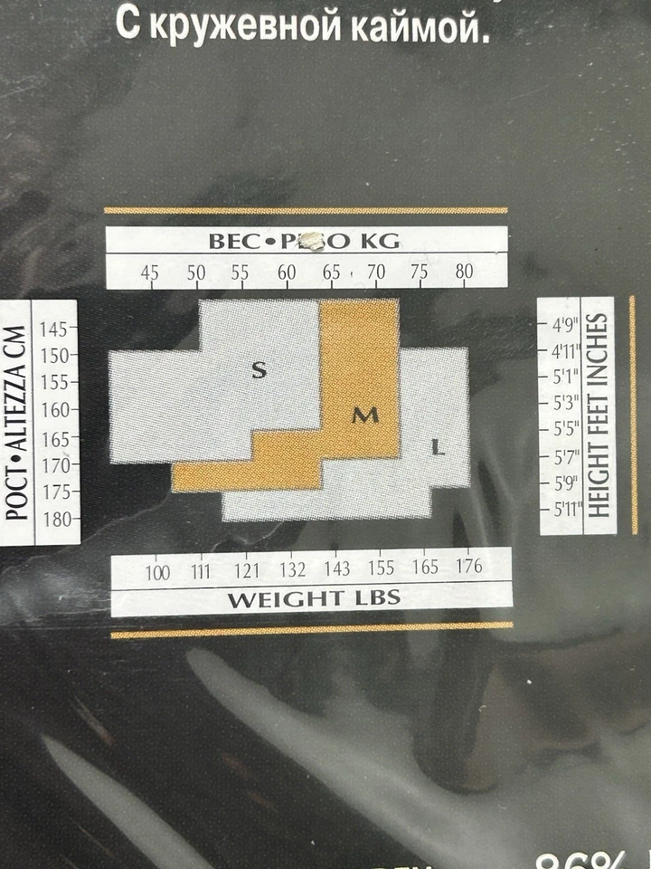 Oroblu Bas Soiree 15 кружевной верх бедра высоты чулки чистый черный размер большой - Изображение 3 из 3