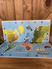 Risk BOARD ONLY 1959 Vintage Parker Brothers Replacement Parts Pieces